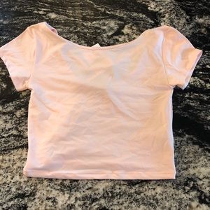NWT Cropped Workout T-Shirt